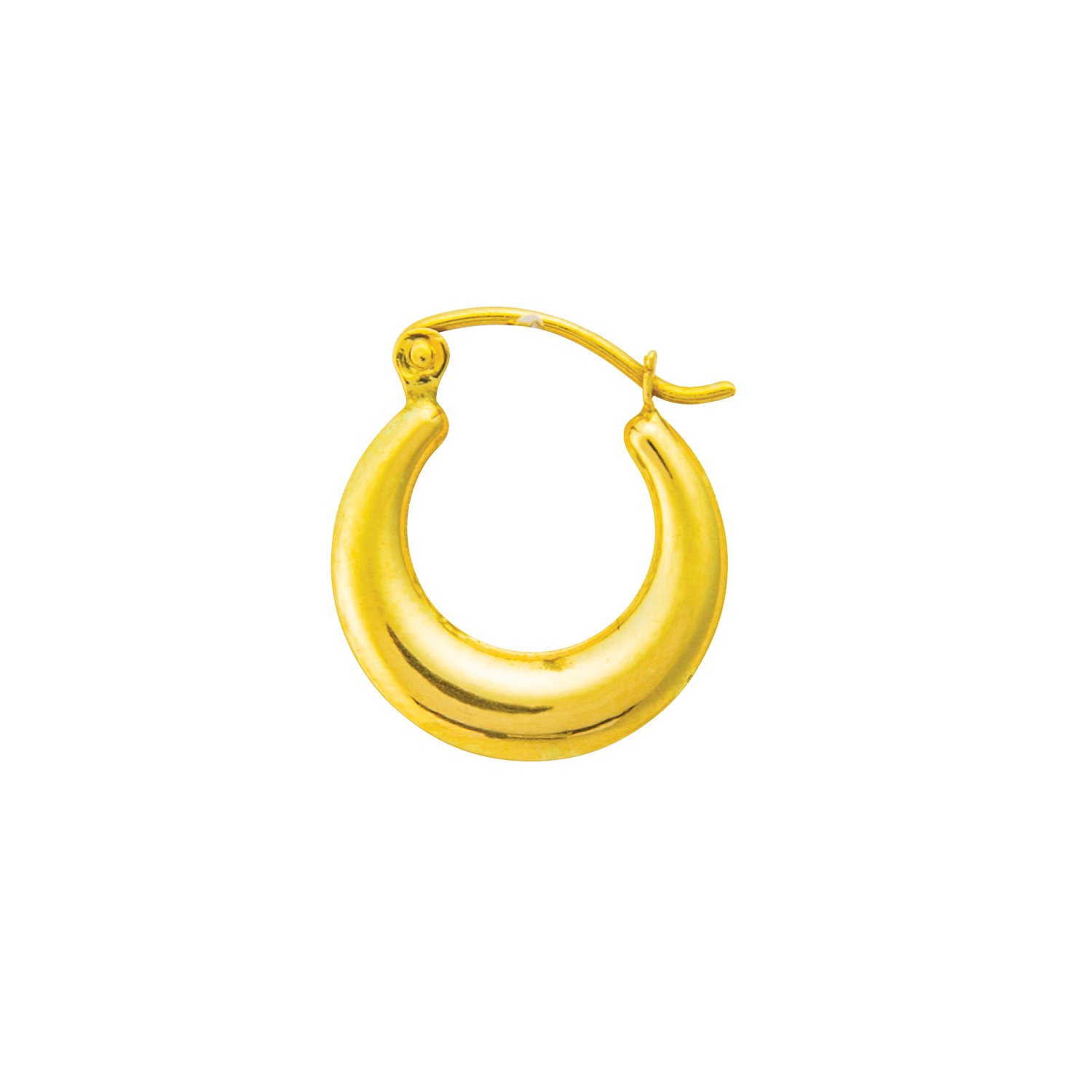 Lien 18K Gold Plated Huggie Hoops, natandnoor, quality gold huggie hoops –  NAT + NOOR