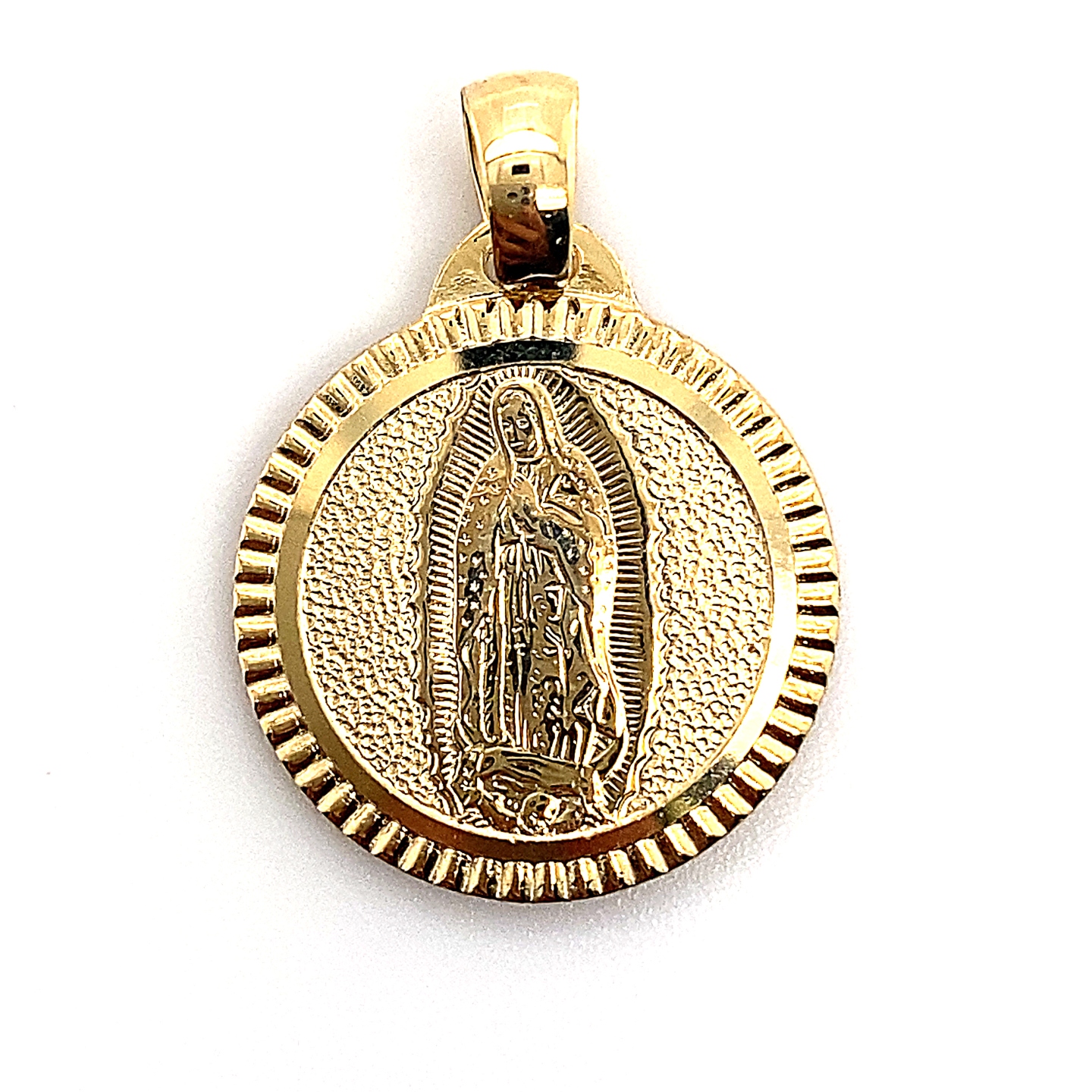Medal Our Lady of Guadalupe | Virgen de Guadalupe Gold & Gemstones –  KoolArgento