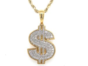 diamond money sign